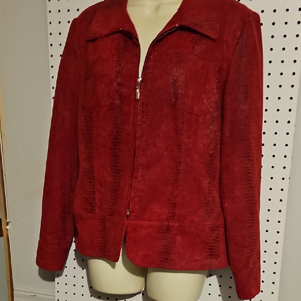 Erin London Vibrant Red Blazer